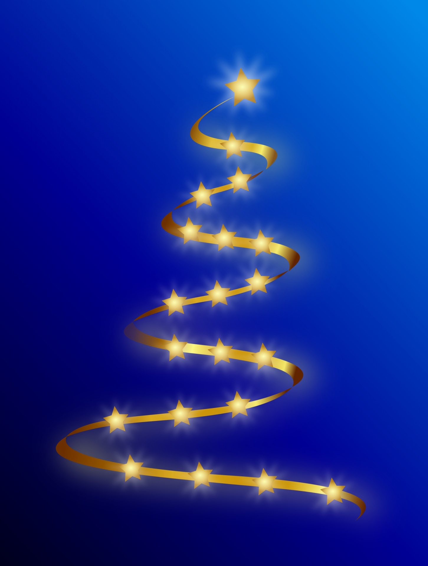 christmas tree stylized free photo