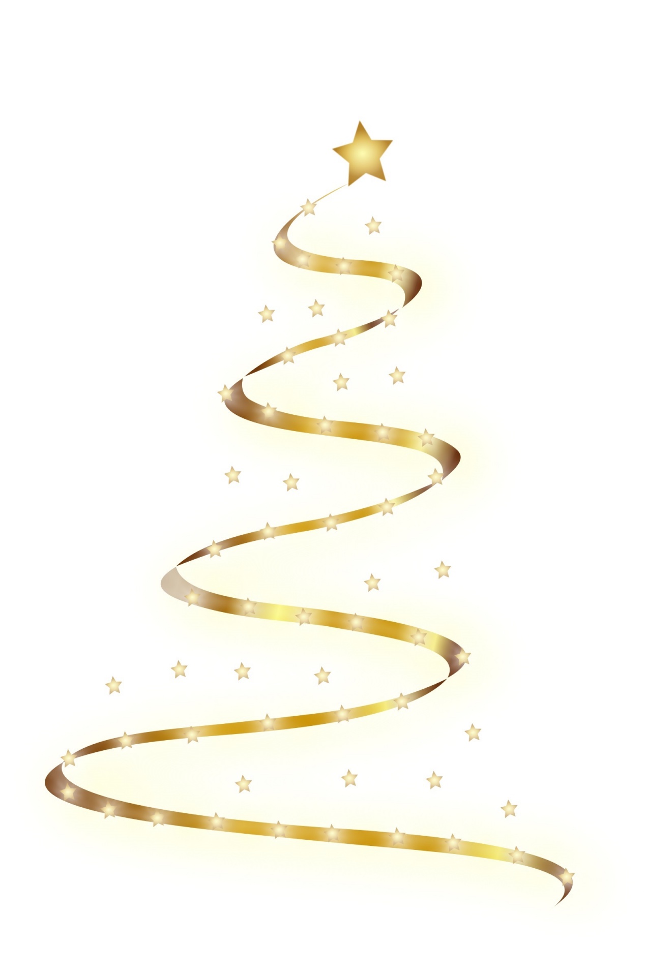 christmas tree stylized free photo