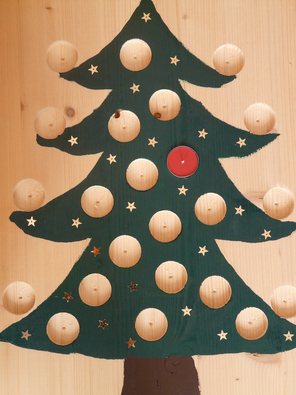 christmas tree advent calendar advent free photo