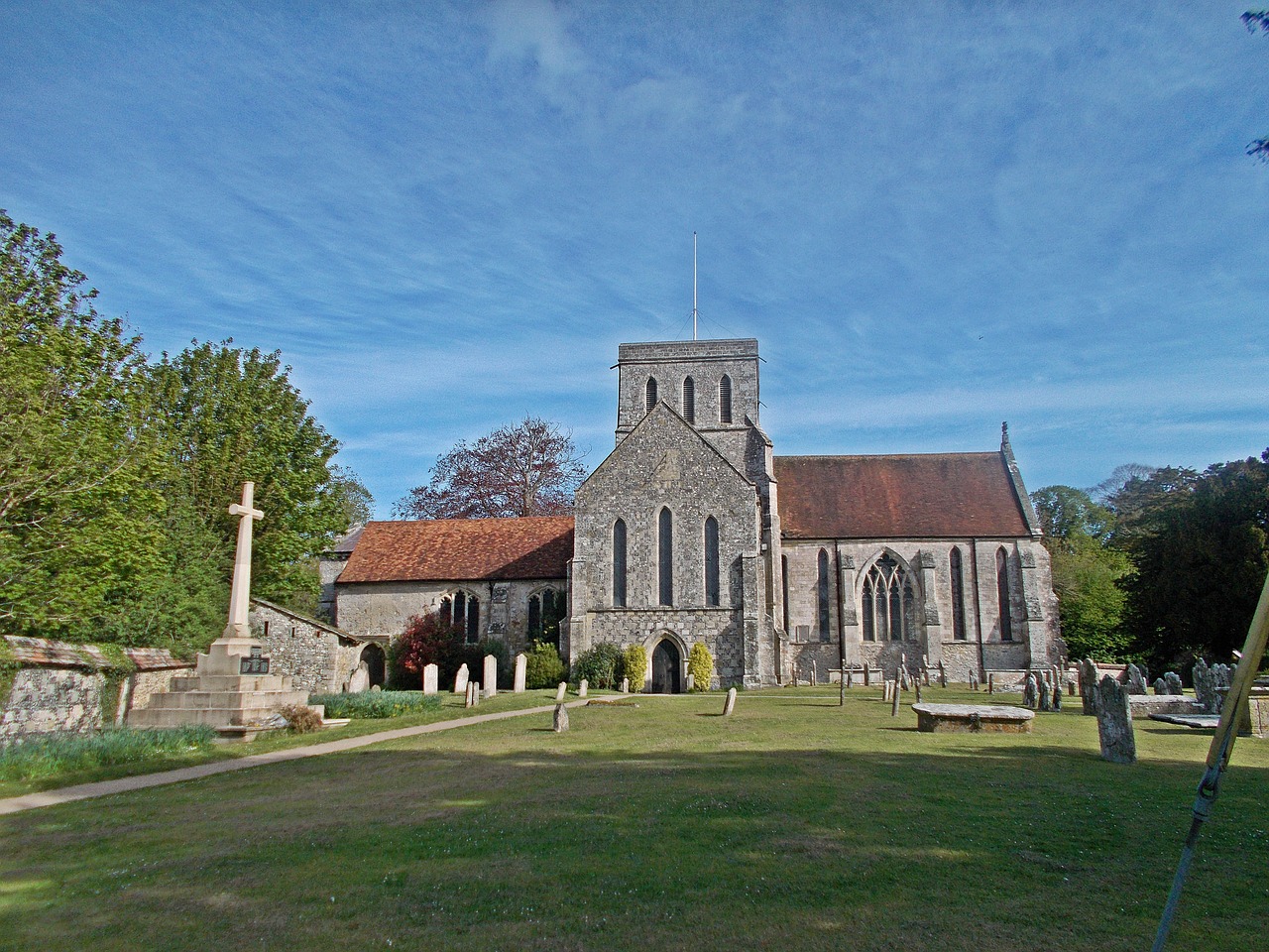 church amesbury england free photo