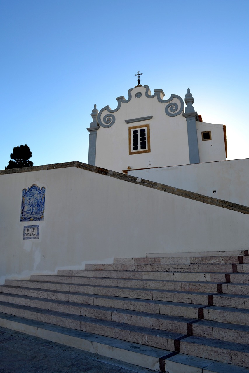 church chapel stairs free photo