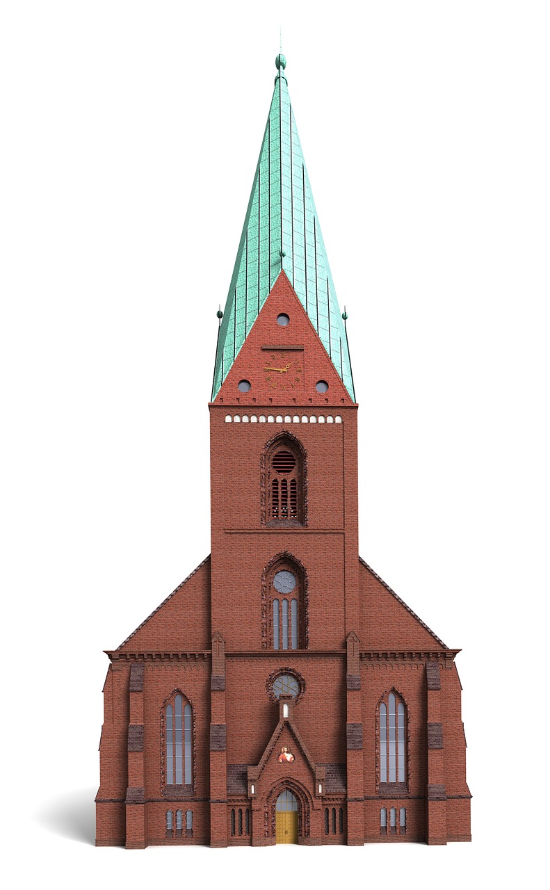 church kiel building free photo