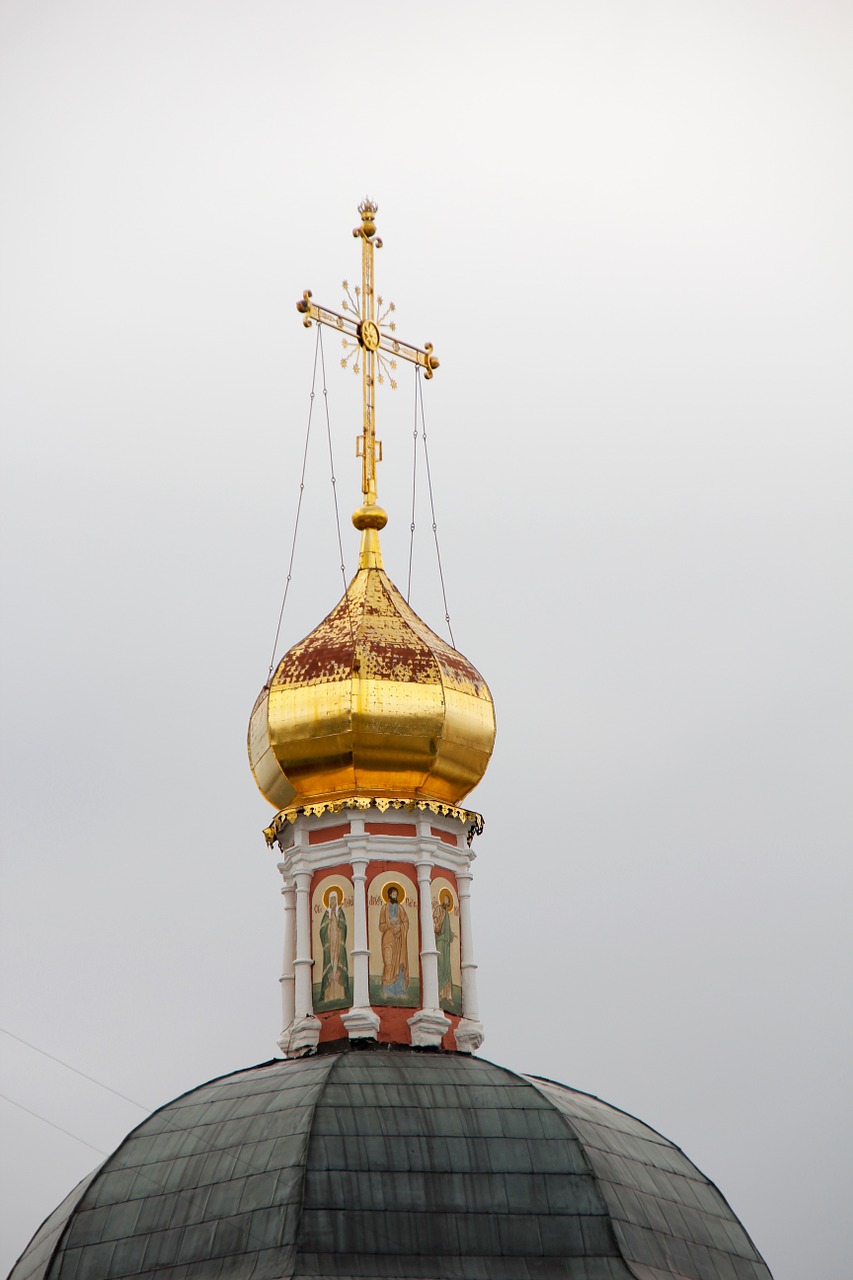 church golden dome free photo