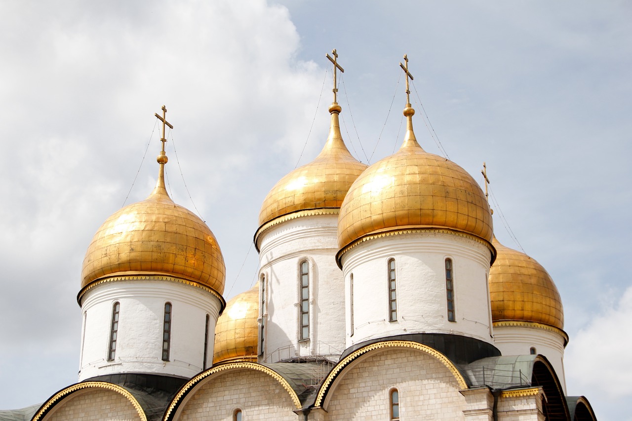 church golden dome free photo