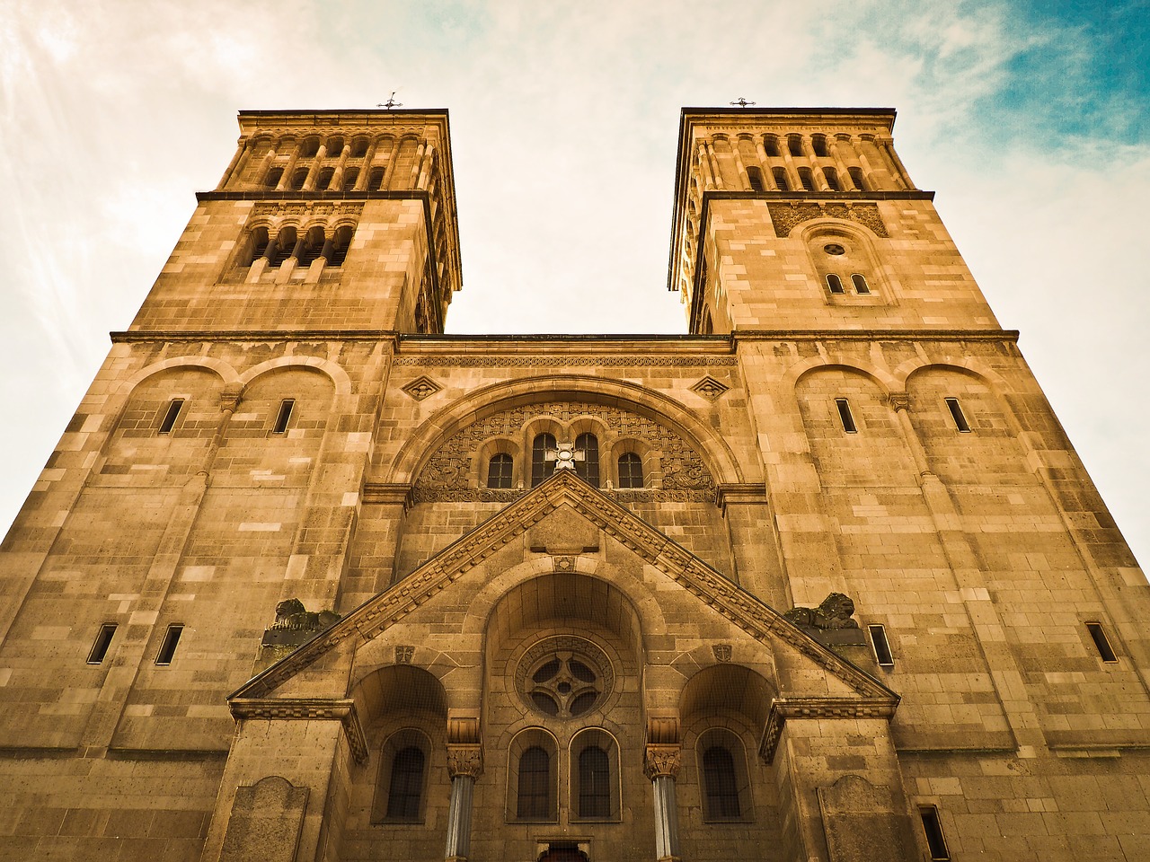 church facade historically free photo