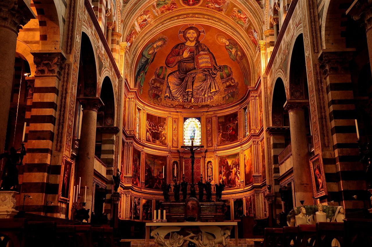 church interior religion free photo