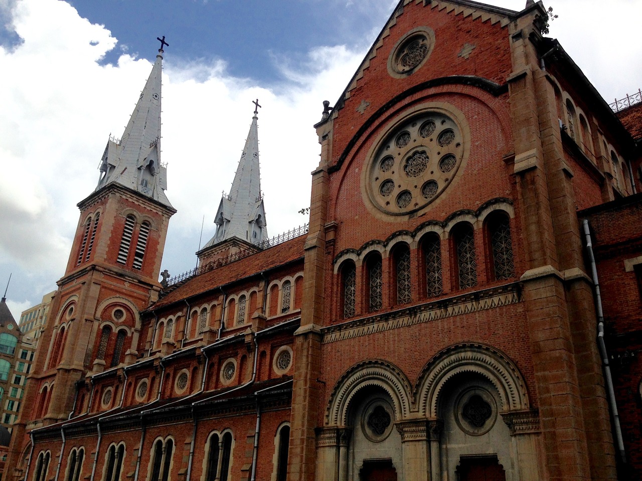 cathedral church sky free photo