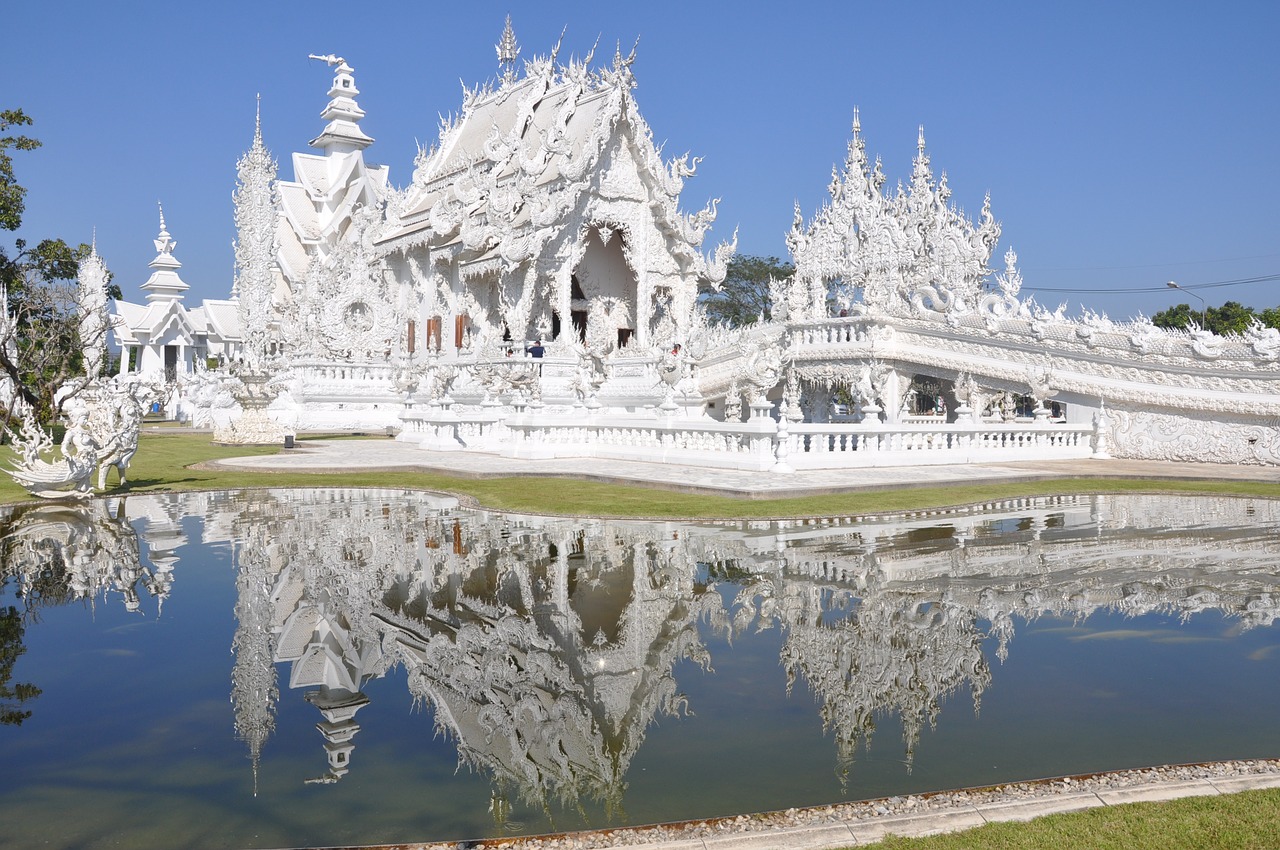 church the white temple wat rong khun free photo