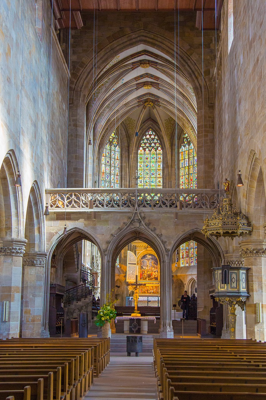 church rood screen esslingen free photo