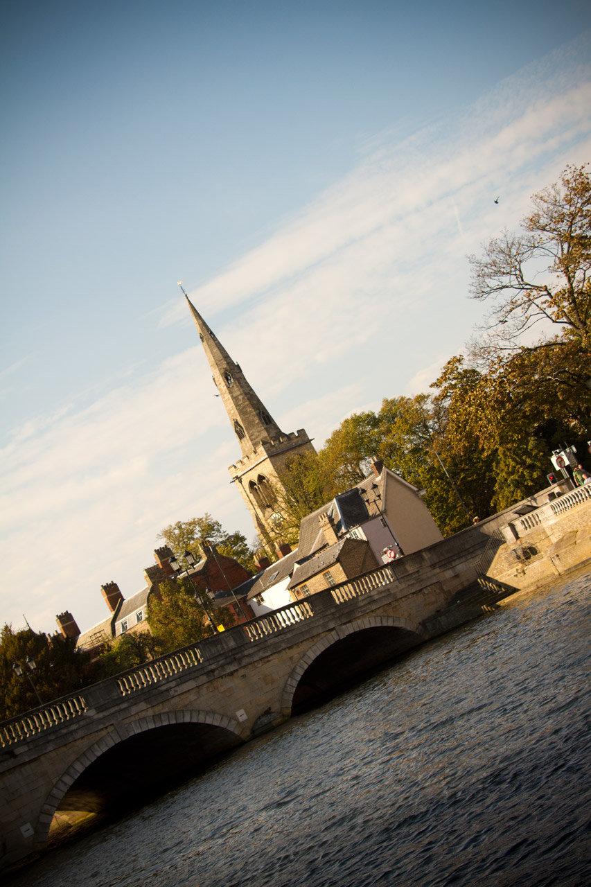 church bedford river free photo