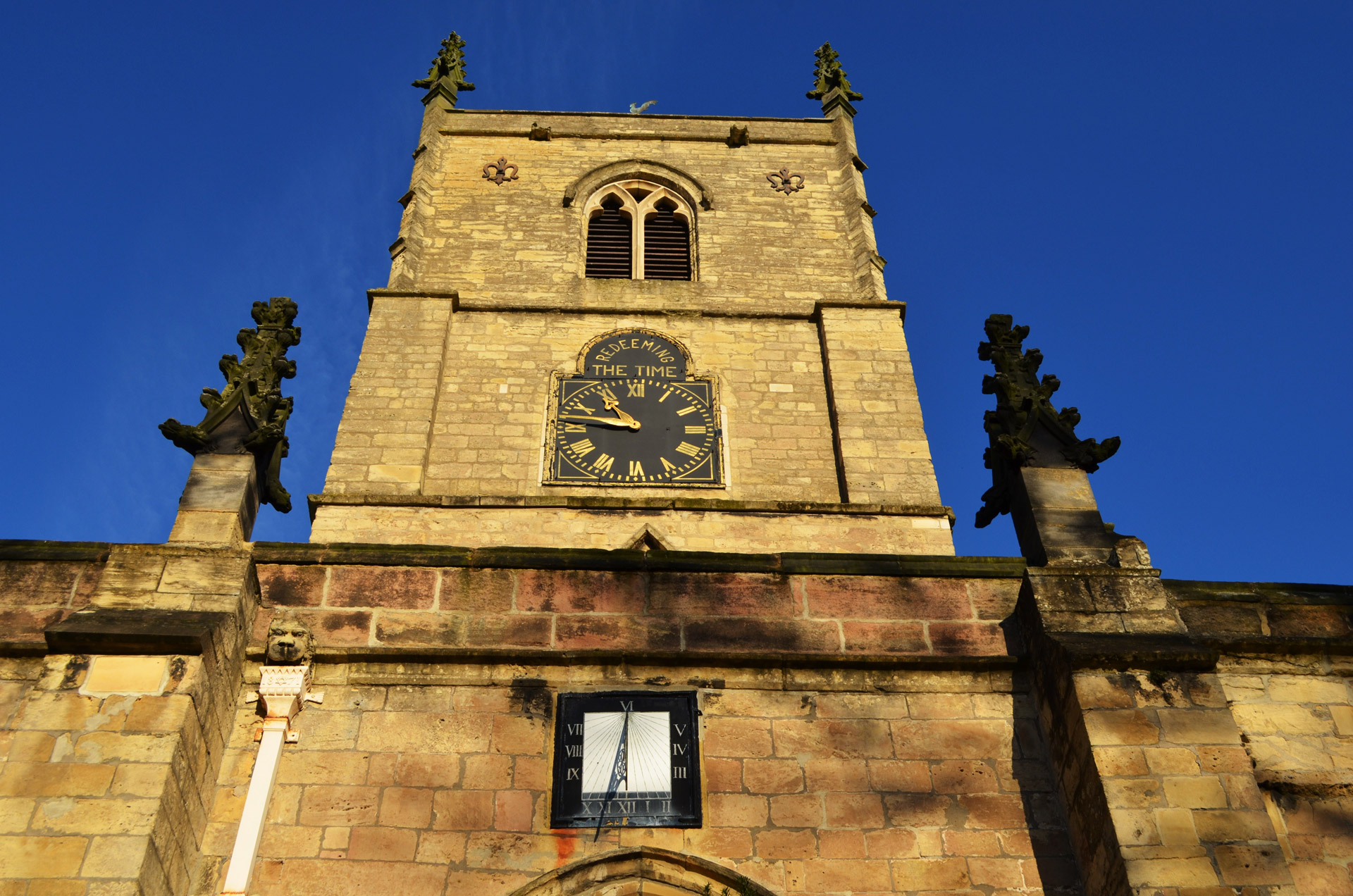 church sundial clock free photo