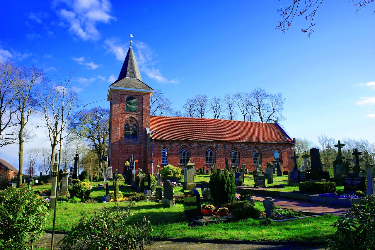 church cemetery crosses free photo