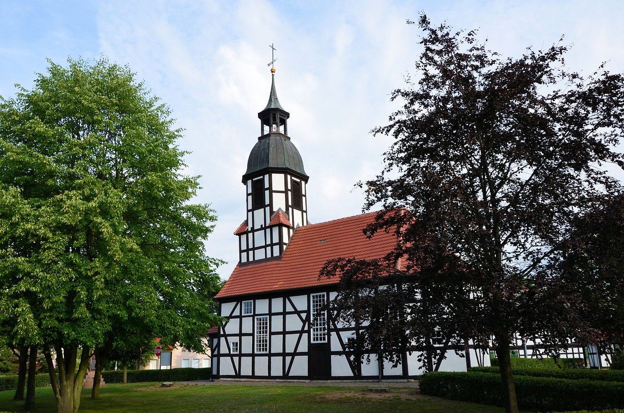 church christian timber framed building free photo