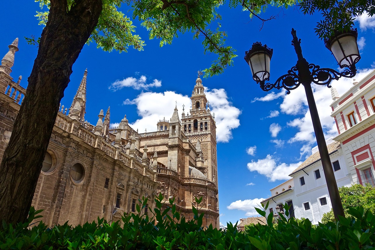 church seville spain free photo