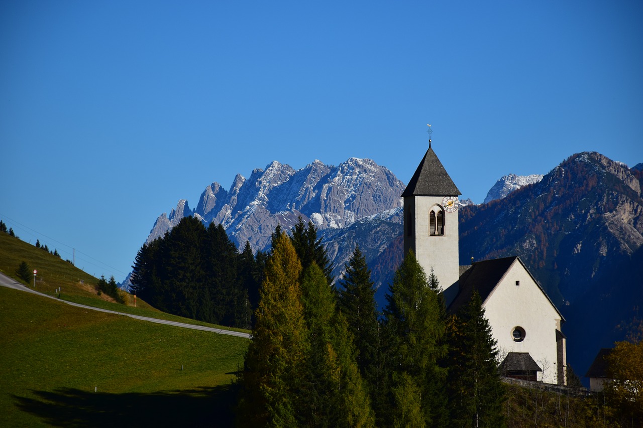 east tyrol tessen mountain church free photo