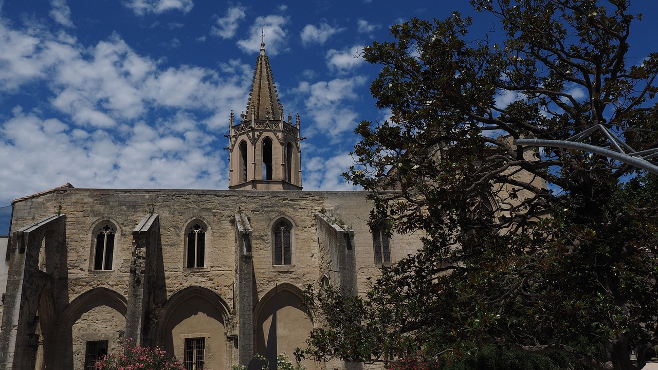 church avignon stiftskirche saint-didier free photo