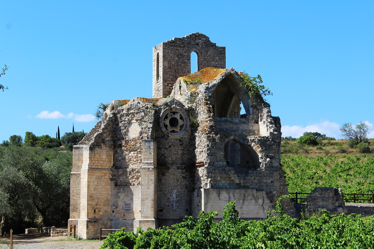 church cathar church ruin free photo