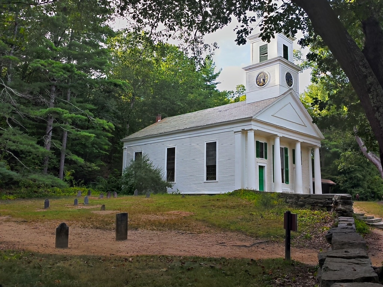 church cemetery historic free photo