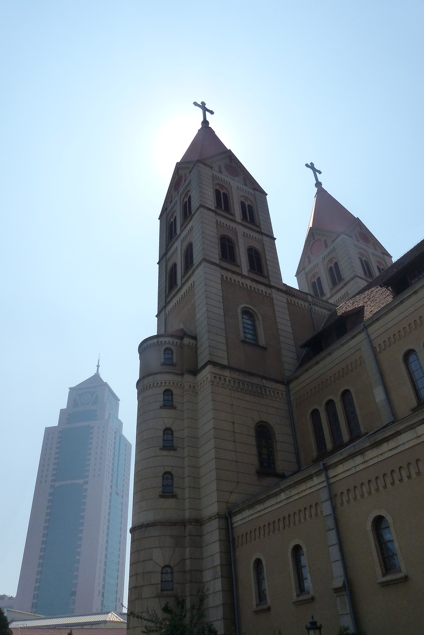 church china sky free photo