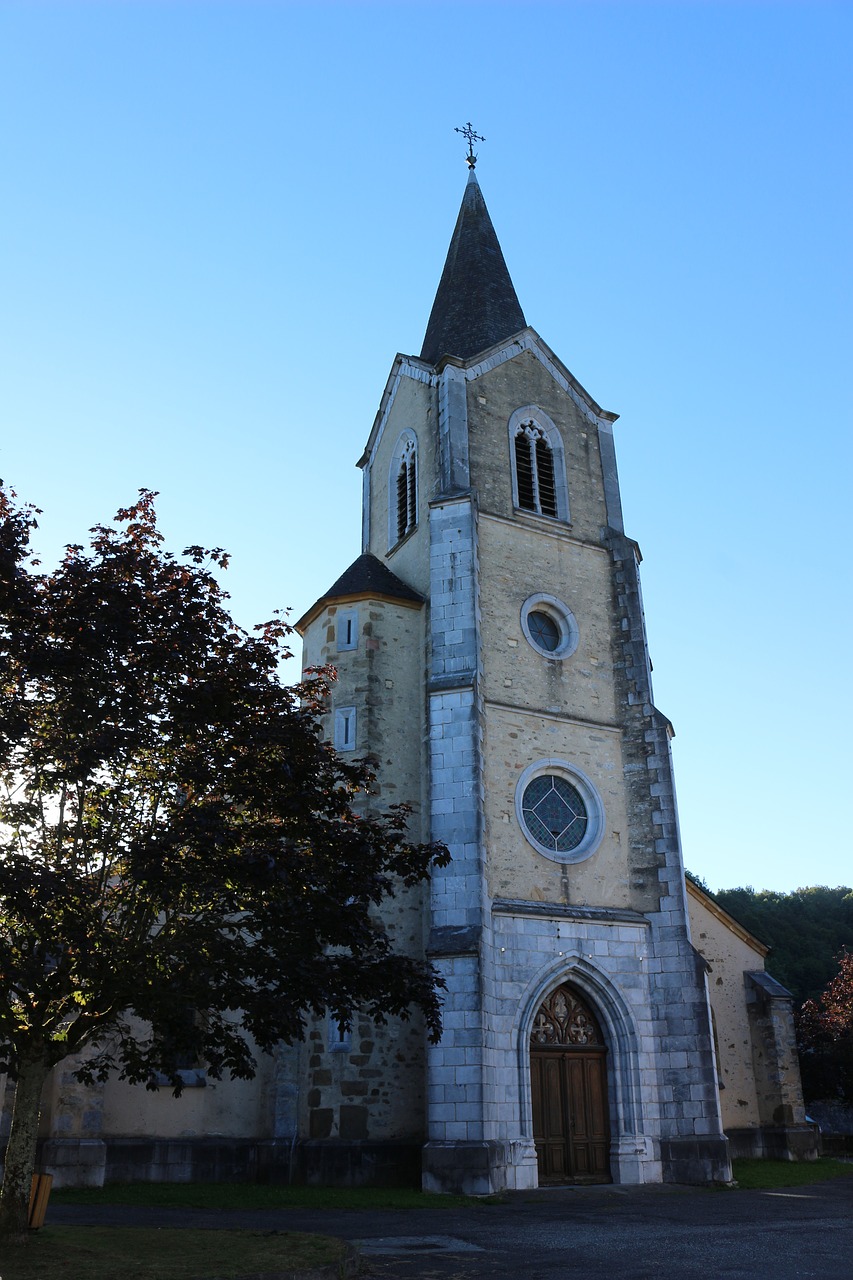 church village france free photo