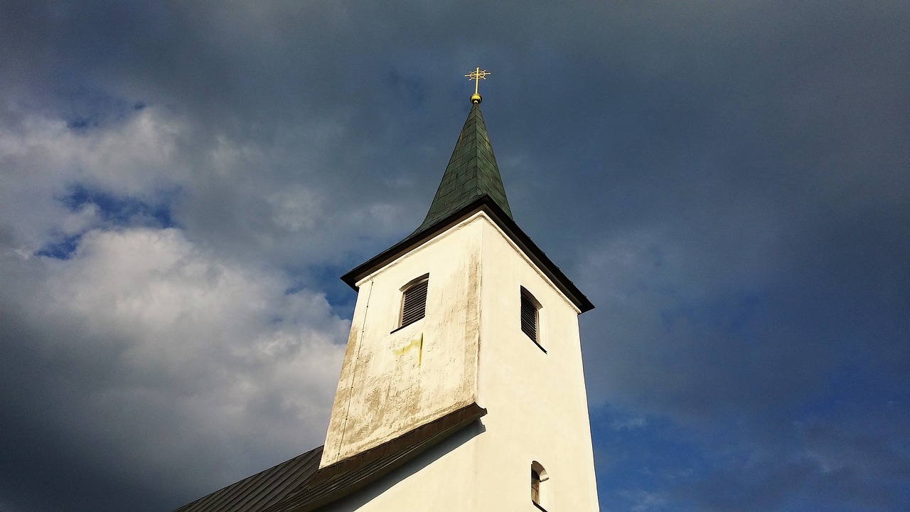 church lackenhof steeple free photo