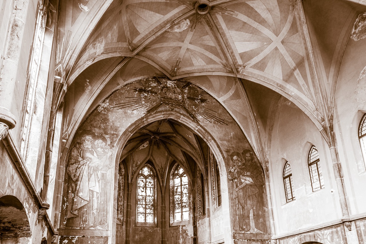 church chapel inside free photo