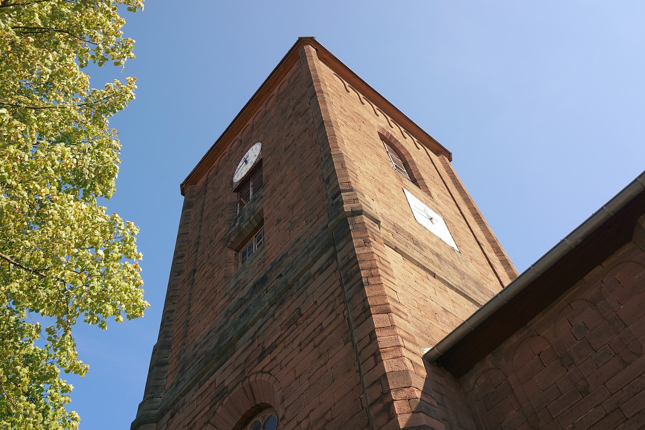 church tower clock free photo