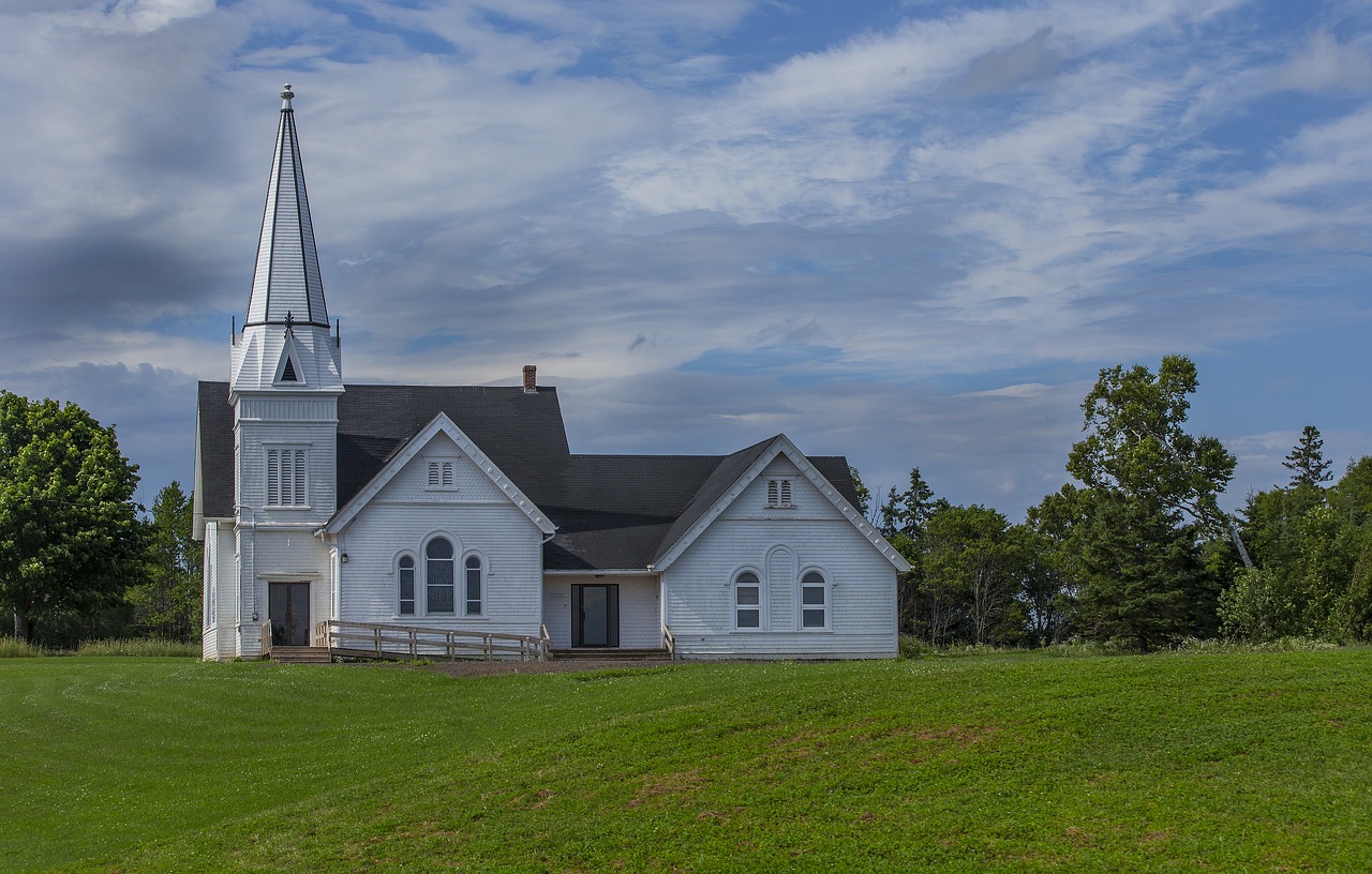 church landscape architecture free photo