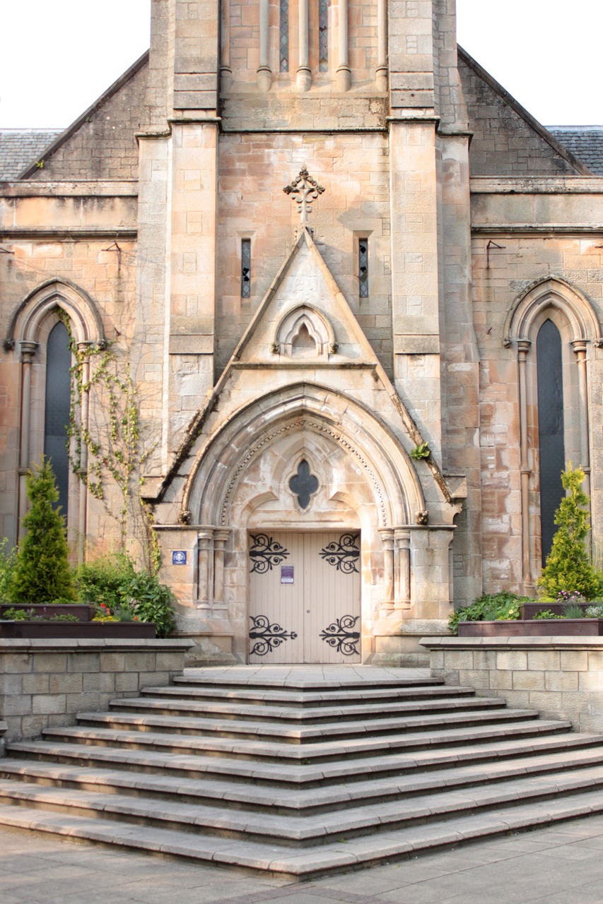 church port staircase free photo