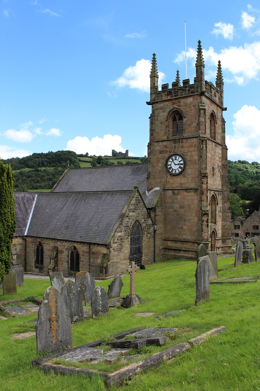 church cemetery tower free photo