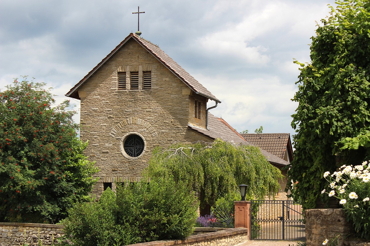 church building immesheim free photo