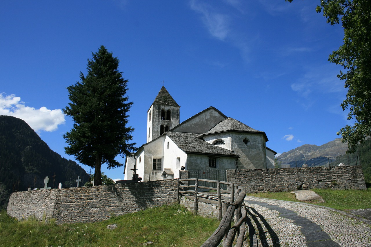 church cemetery ticino free photo