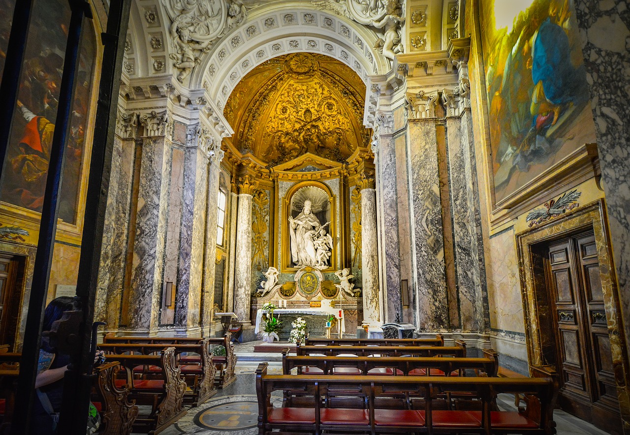 church cathedral rome free photo