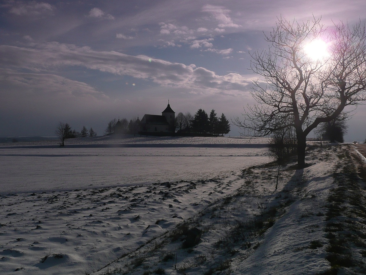 church hill winter free photo