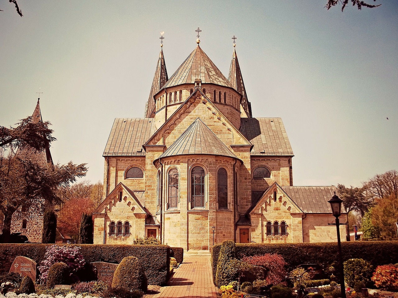 church langförden lower saxony free photo