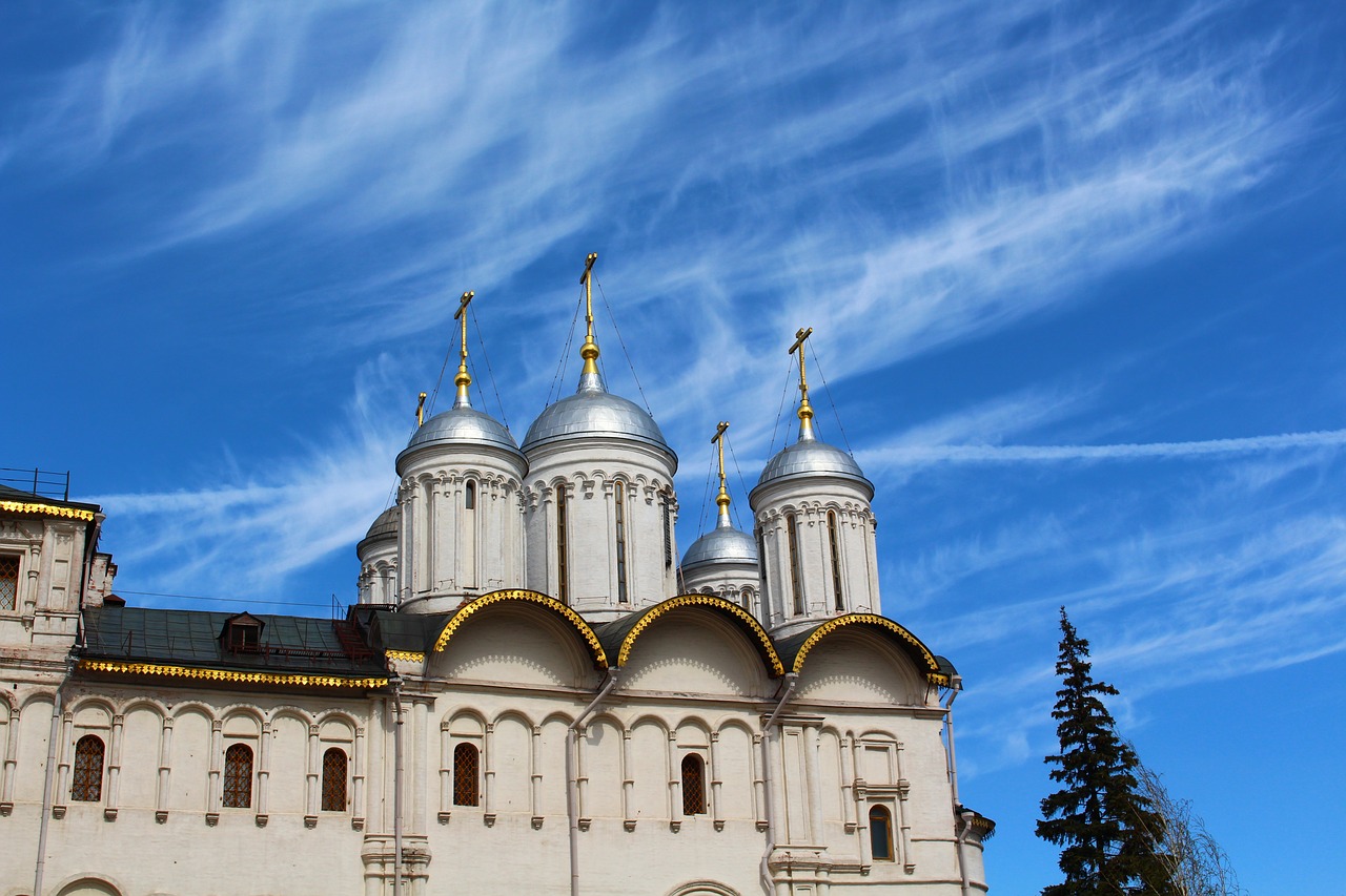 church sky cloud free photo