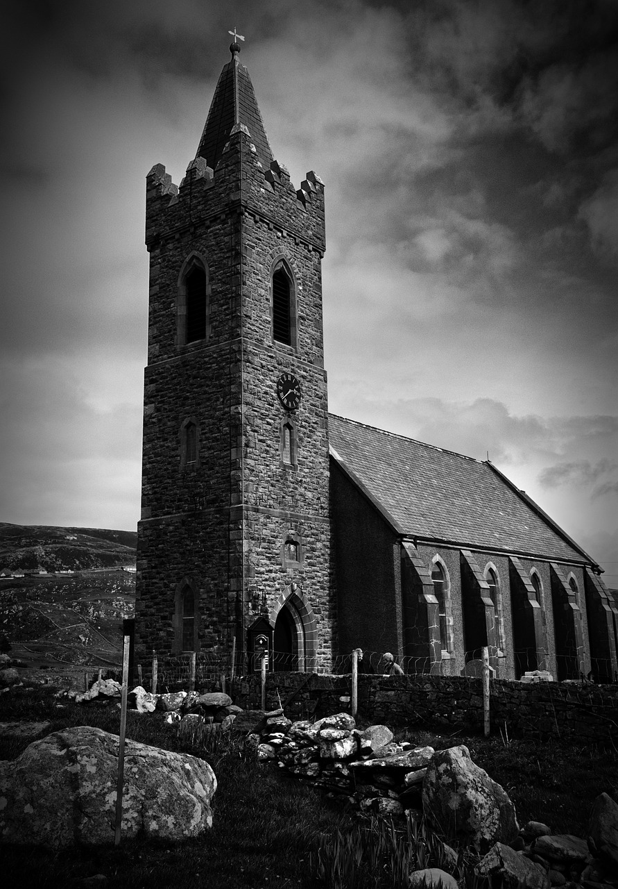 church ireland landscape free photo