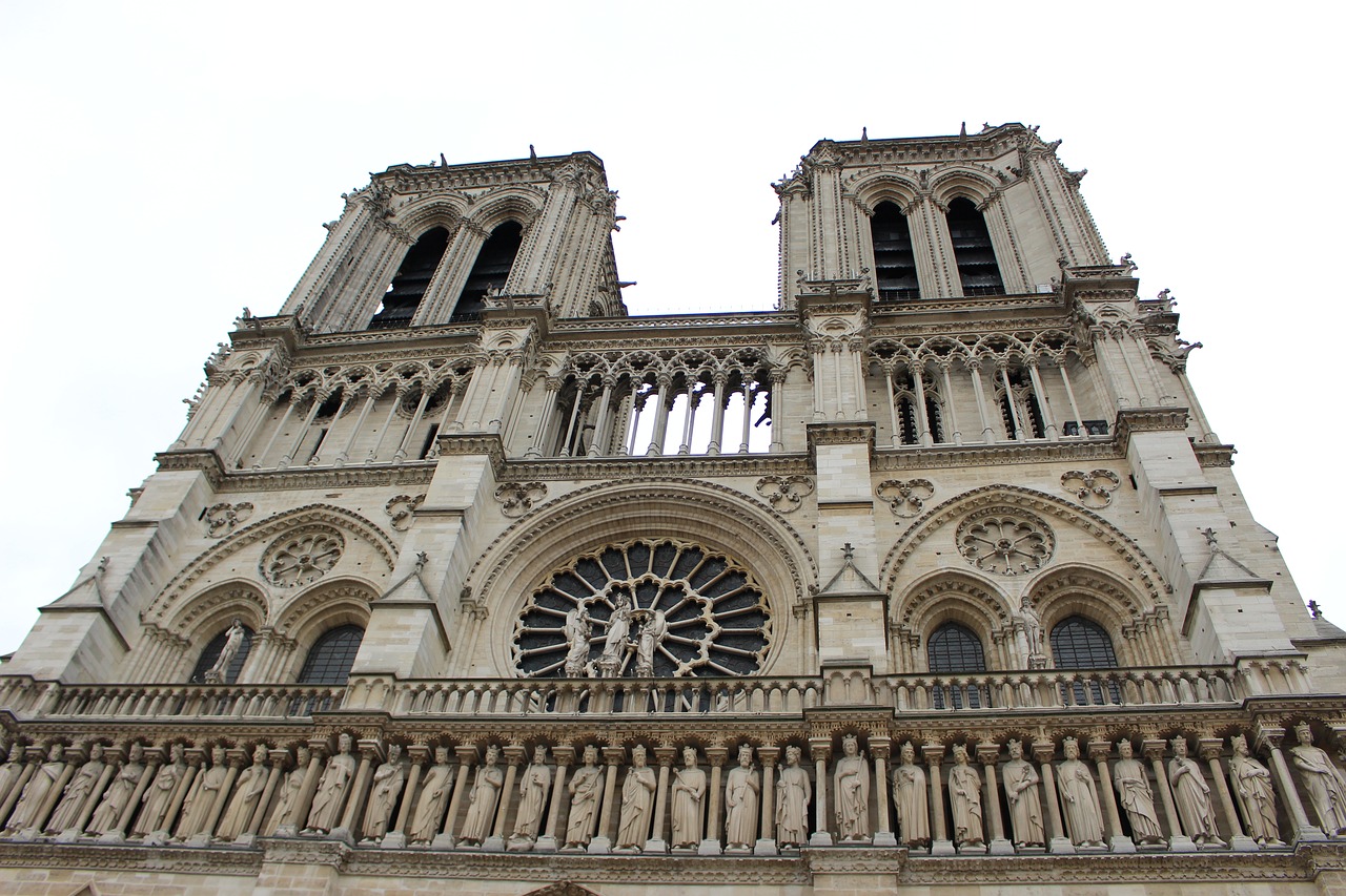 church paris notre dame free photo