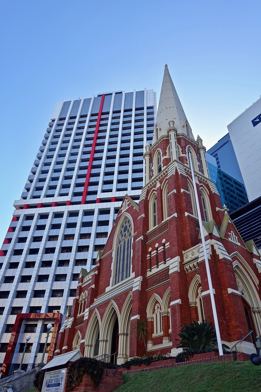 church steeple skyscraper free photo