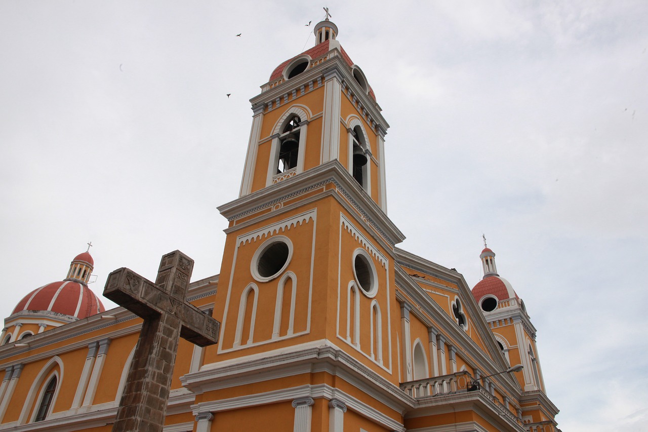 church nicaragua architecture free photo