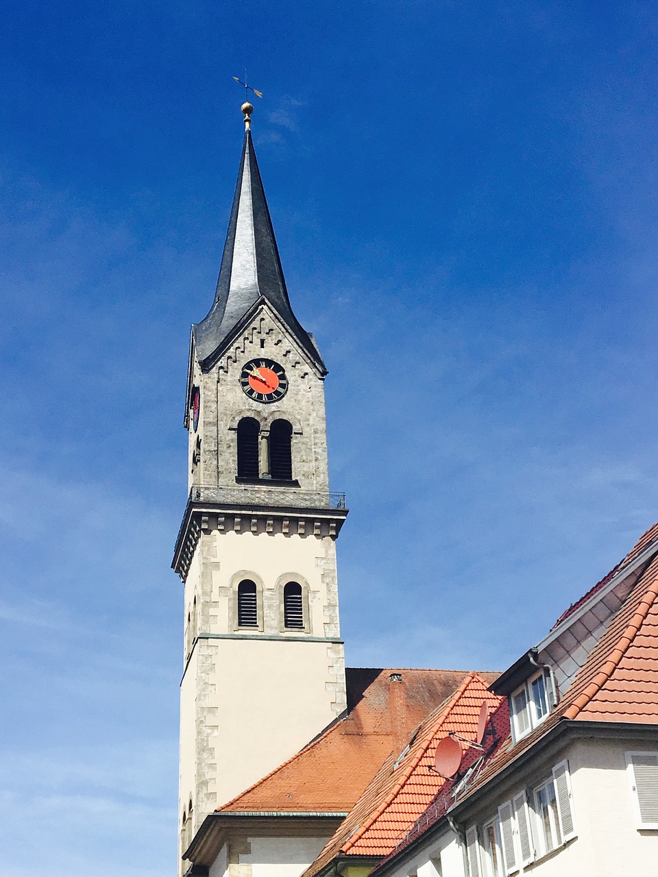 church tower germany free photo