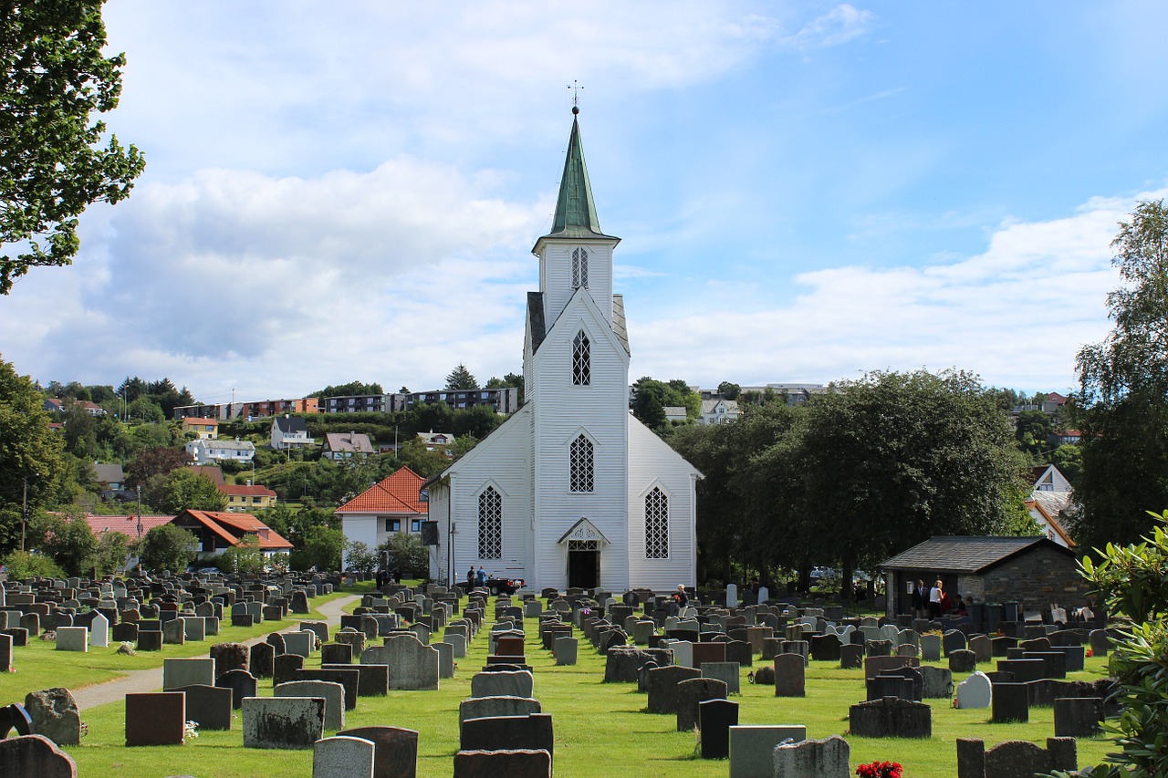 church cemetery norway free photo