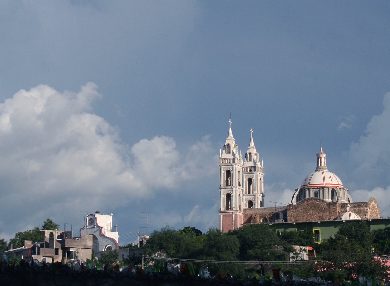 church sky landscape free photo