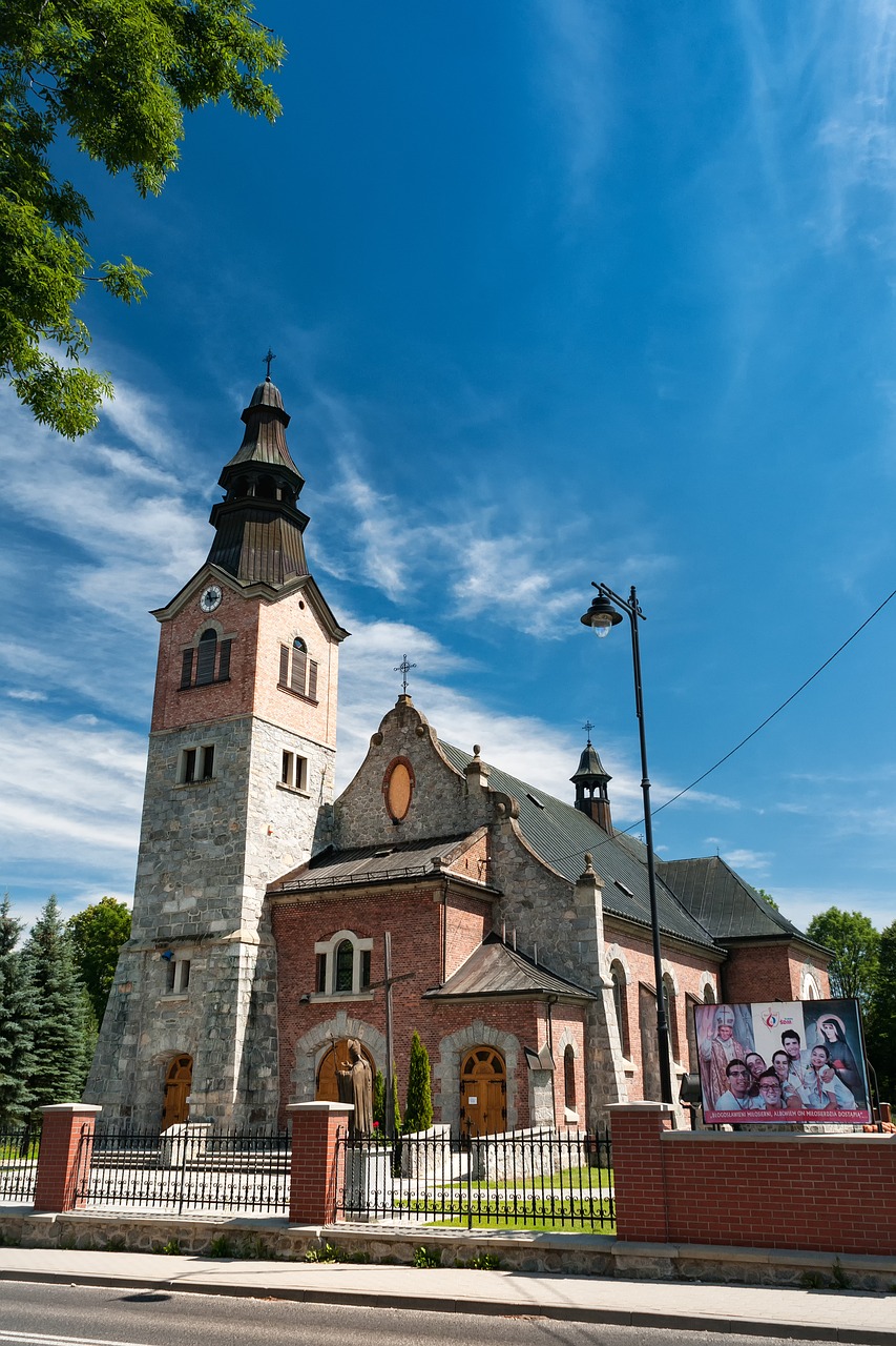 church poland city free photo