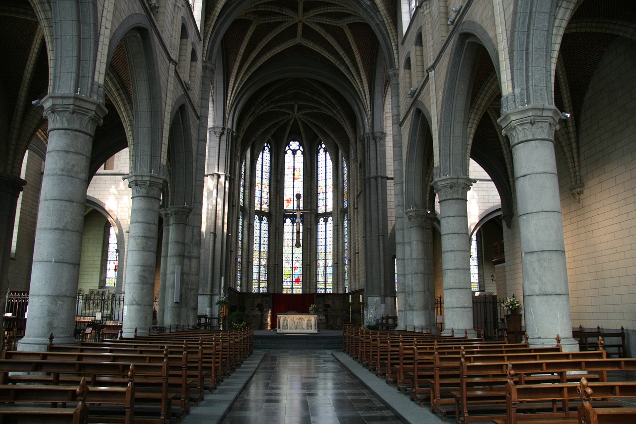 church basilica belgium free photo