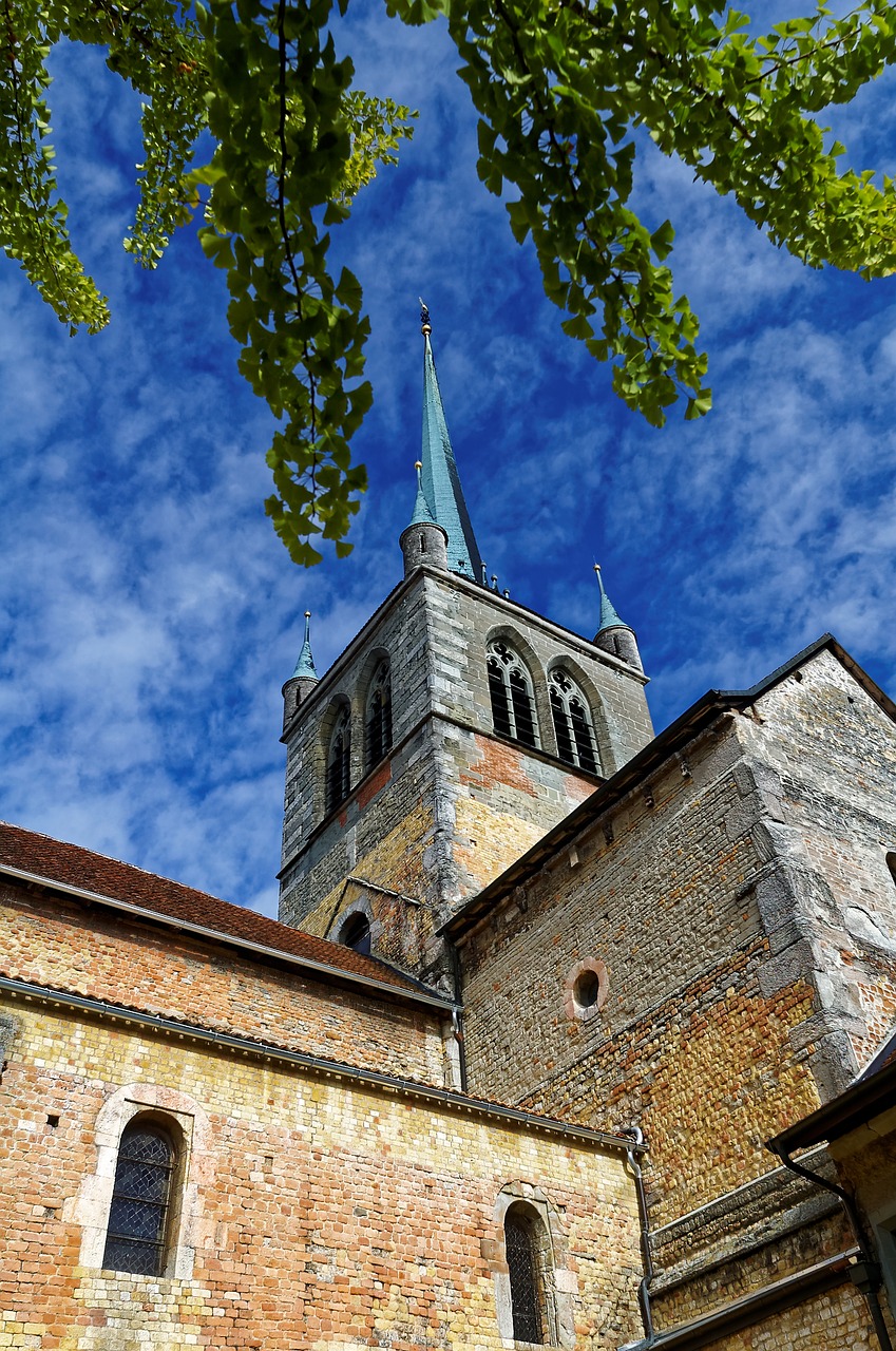 church payerne romanesque free photo