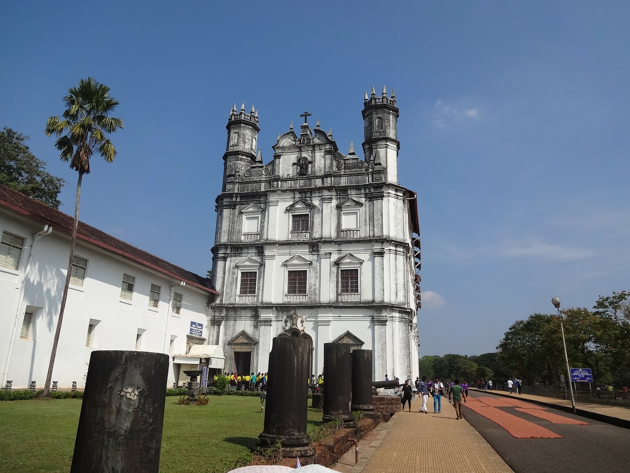 church historical goa free photo