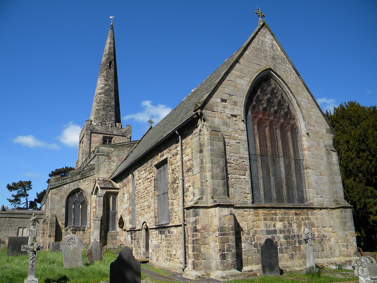 church spire sawley free photo