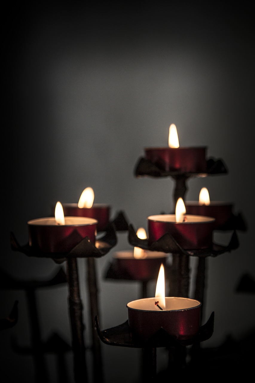 church candles votive free photo