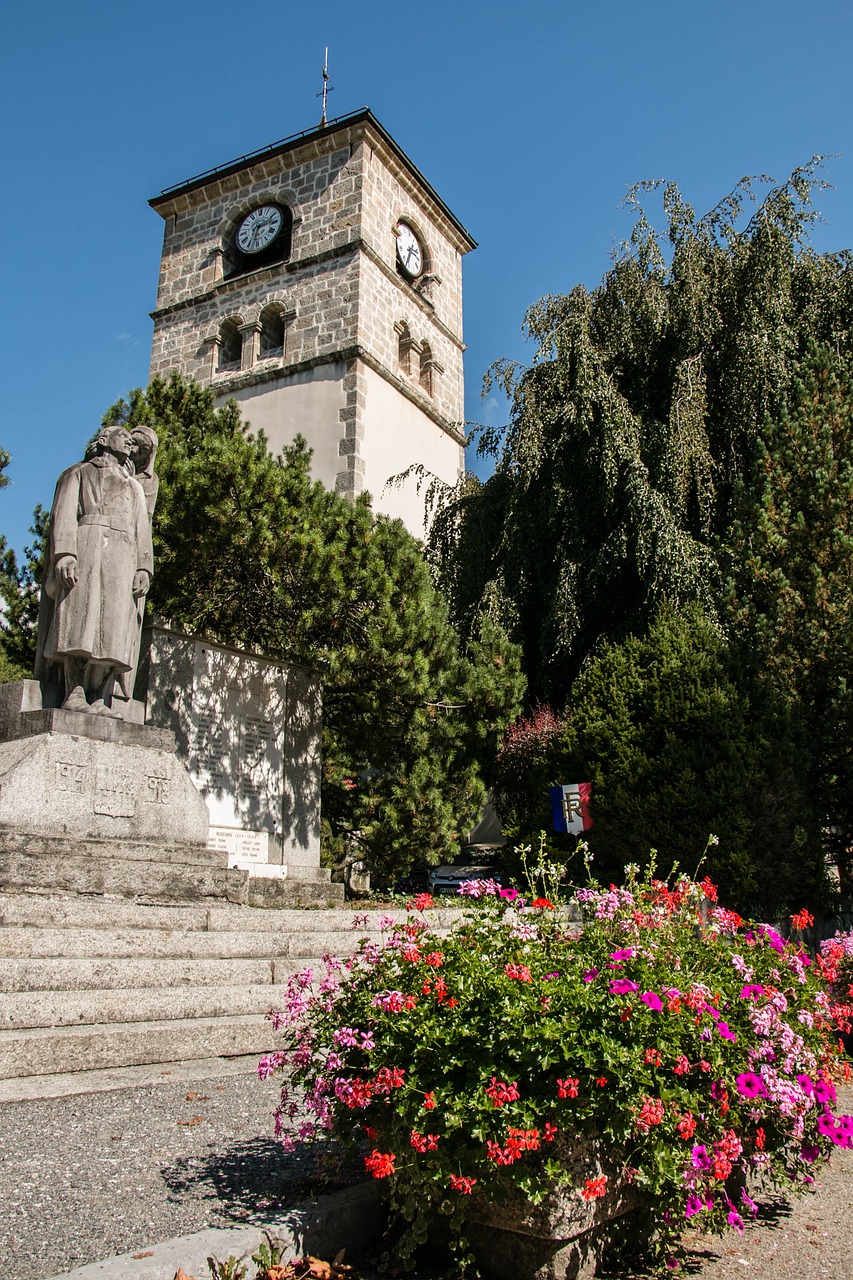 church samoens france free photo